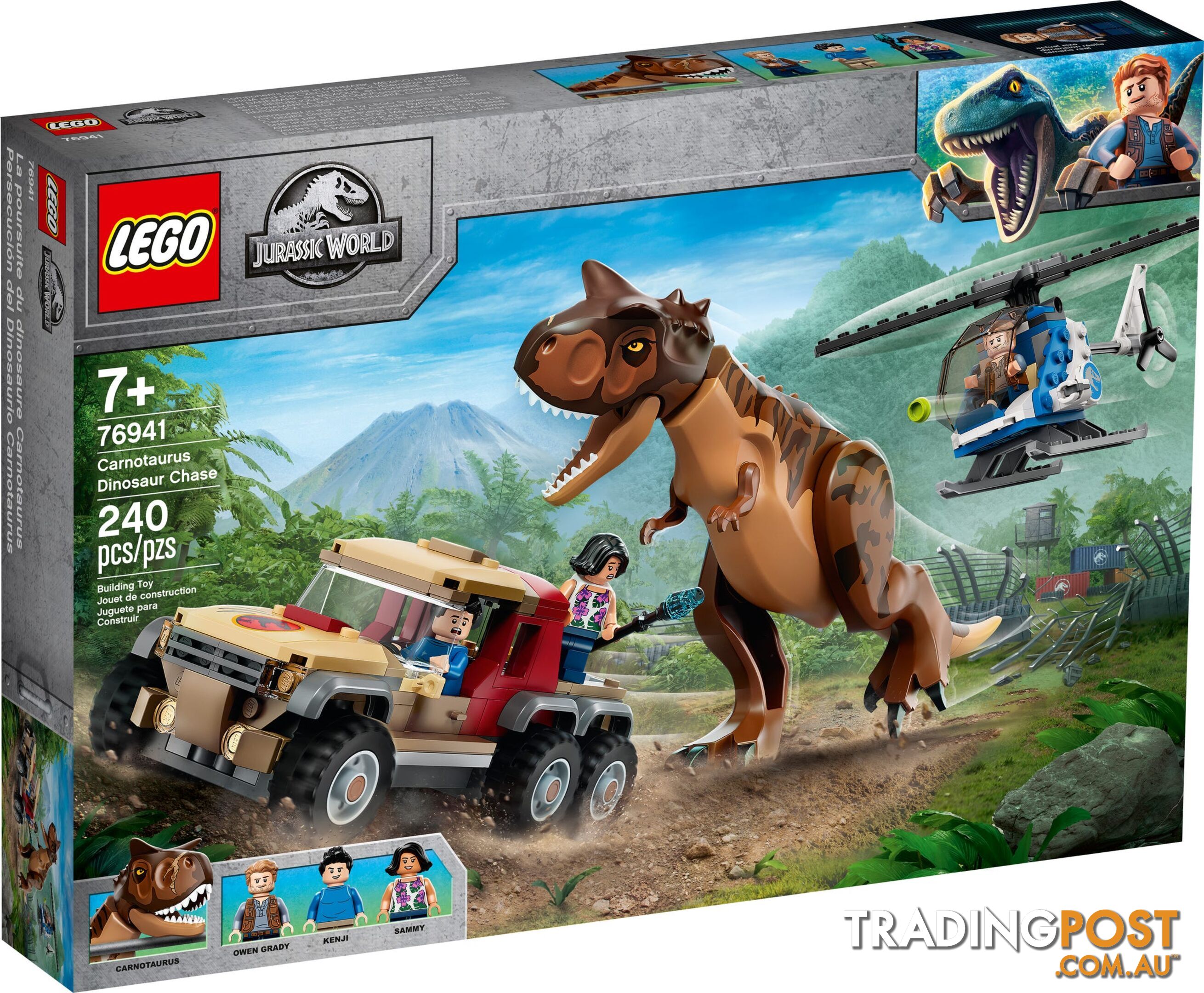 LEGO 76941 Carnotaurus Dinosaur Chase - Jurassic World - 5702017079745