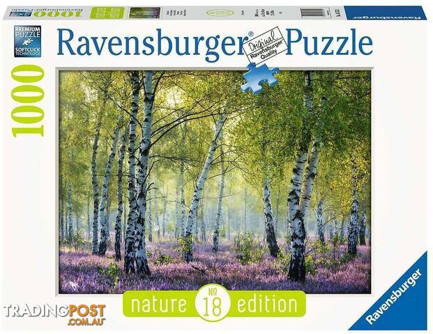 Ravensburger - Birch Forest Jigsaw Puzzle 1000pc - Mdrb16753 - 4005556167531