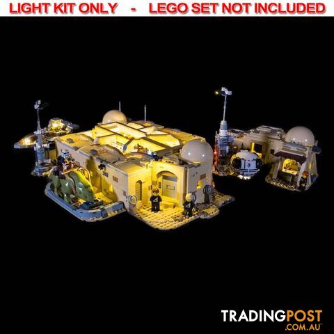 LIGHT KIT for LEGO Star Wars Mos Eisley Cantina 75290 - Light My Bricks - 744109767036