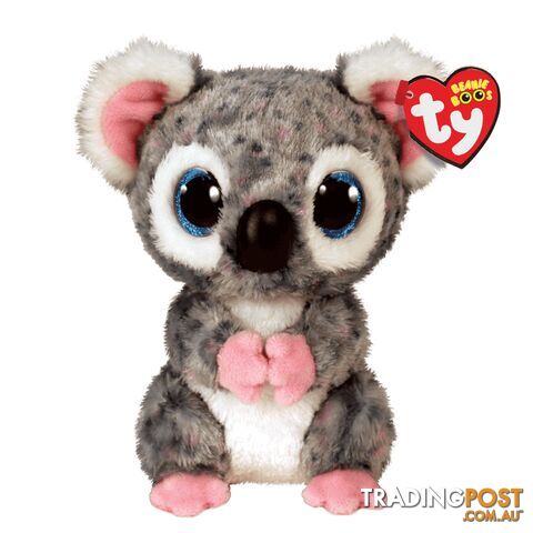 Ty Beanie Boos - Karli - Grey Spotted Koala 15cm Small - 008421363780