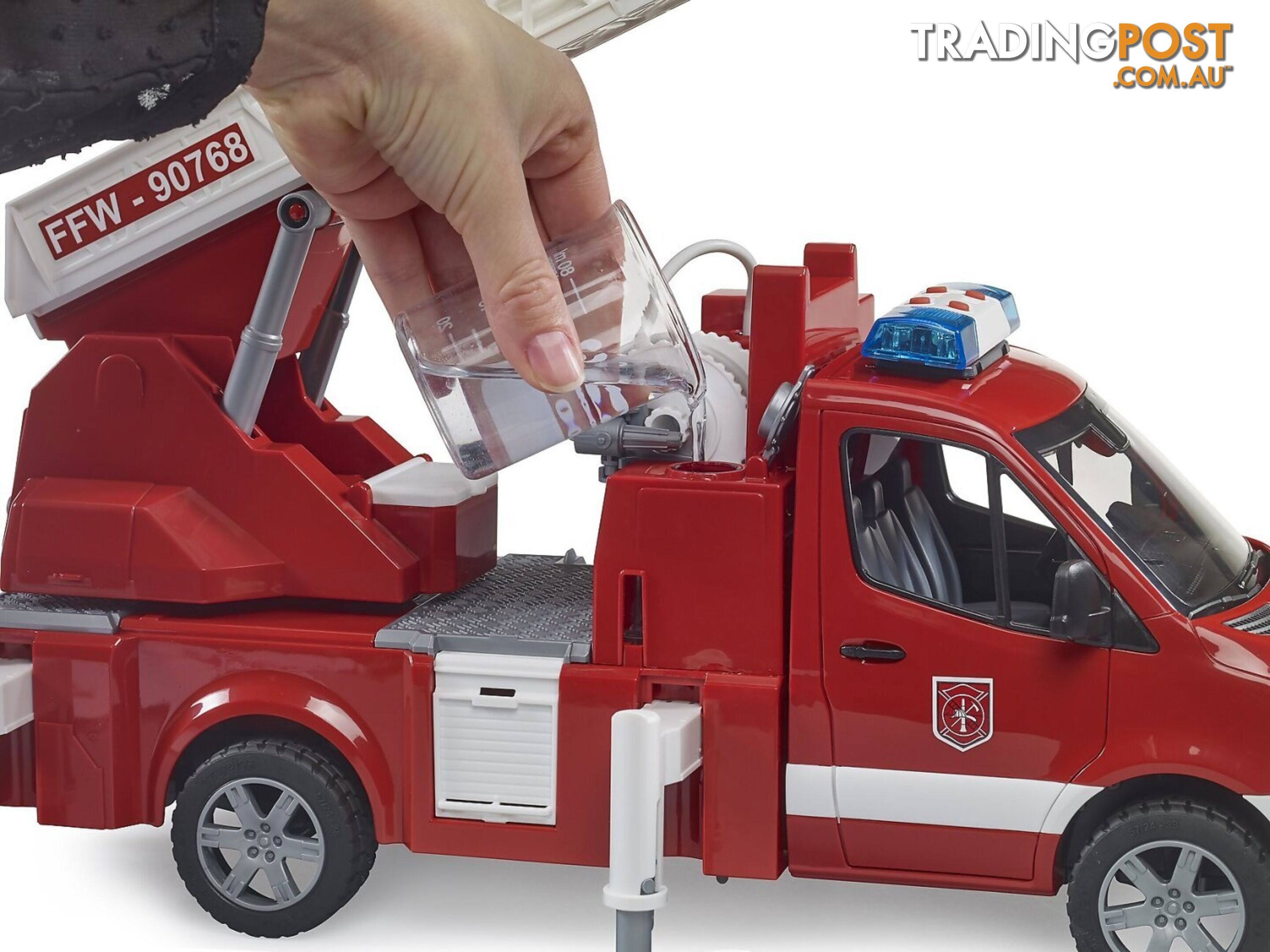 Bruder Mercedes Benz Sprinter Fire Engine With Slewing Ladder And Water Pump 1:16 Scale - Zi24002532 - 4001702025328