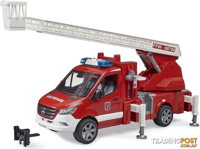 Bruder Mercedes Benz Sprinter Fire Engine With Slewing Ladder And Water Pump 1:16 Scale - Zi24002532 - 4001702025328
