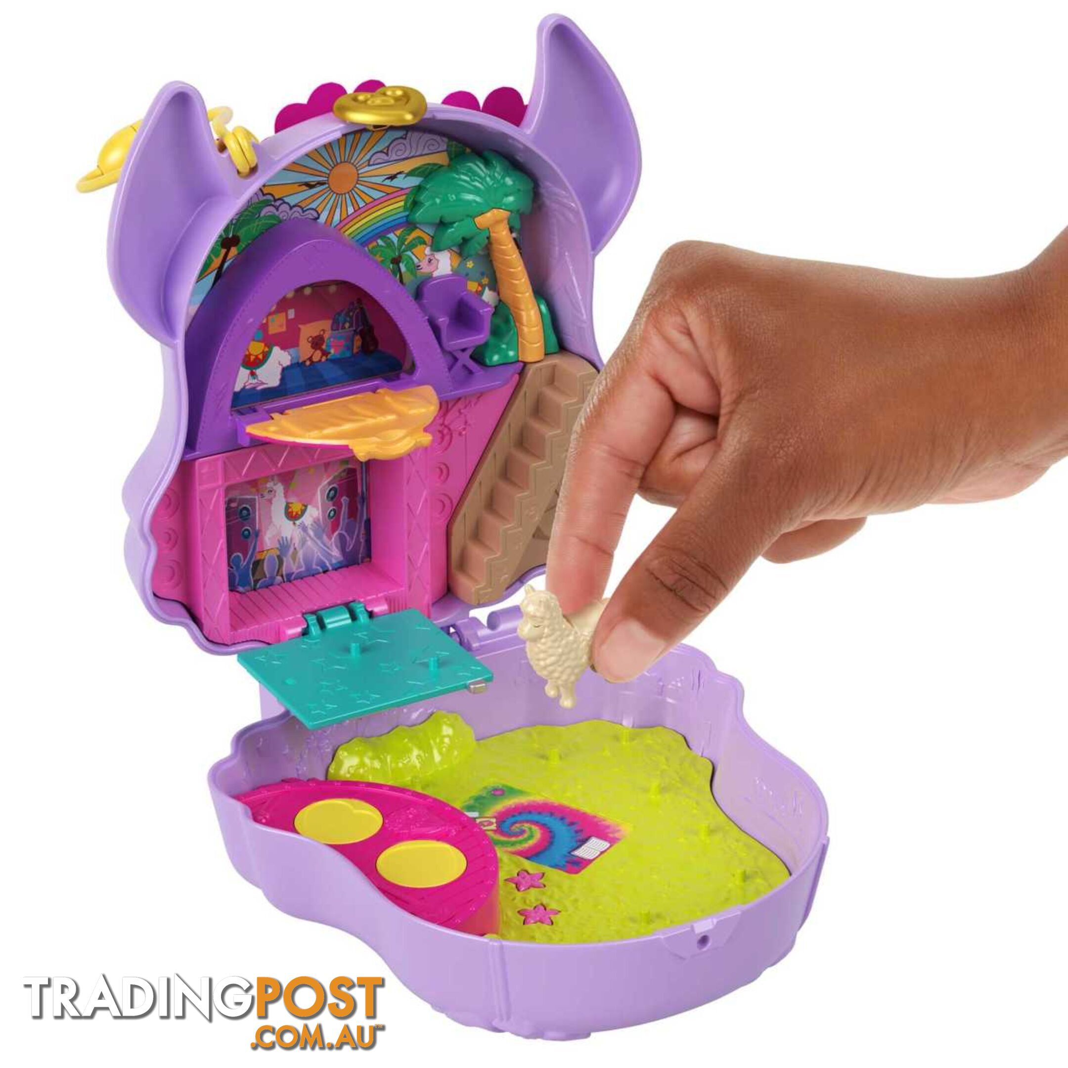 Polly Pocket - Camp Adventure Llama Compact - Mahkv33 - 0194735109111