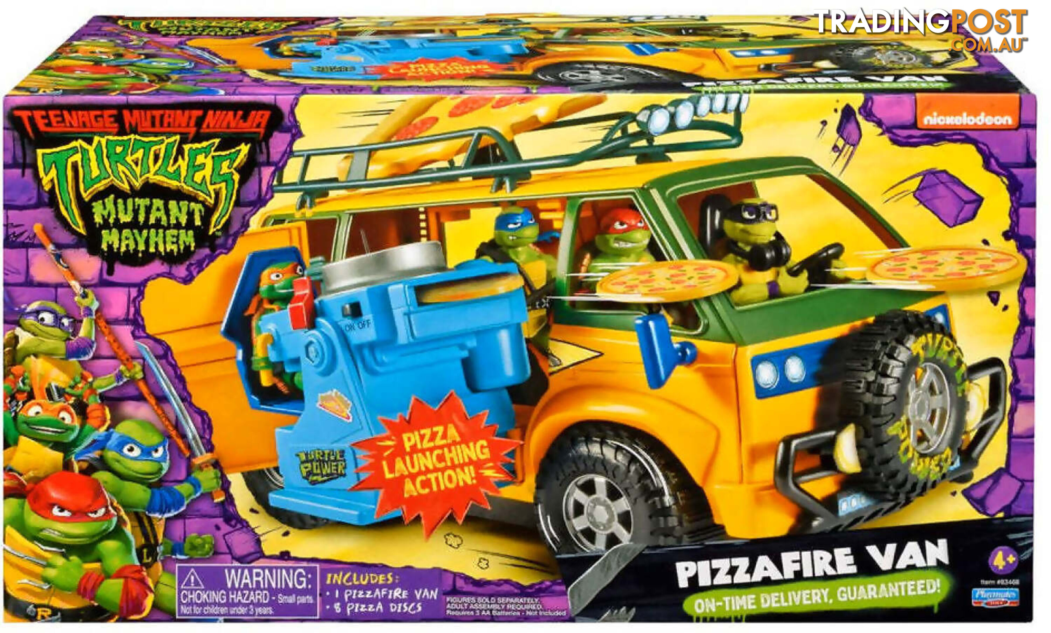 Tmnt Teenage Mutant Ninja Turtles - Mm Movie Pizza Van - Hs83468 - 043377834687