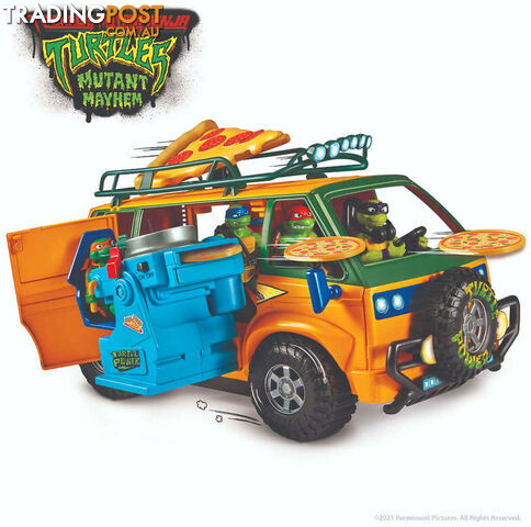 Tmnt Teenage Mutant Ninja Turtles - Mm Movie Pizza Van - Hs83468 - 043377834687