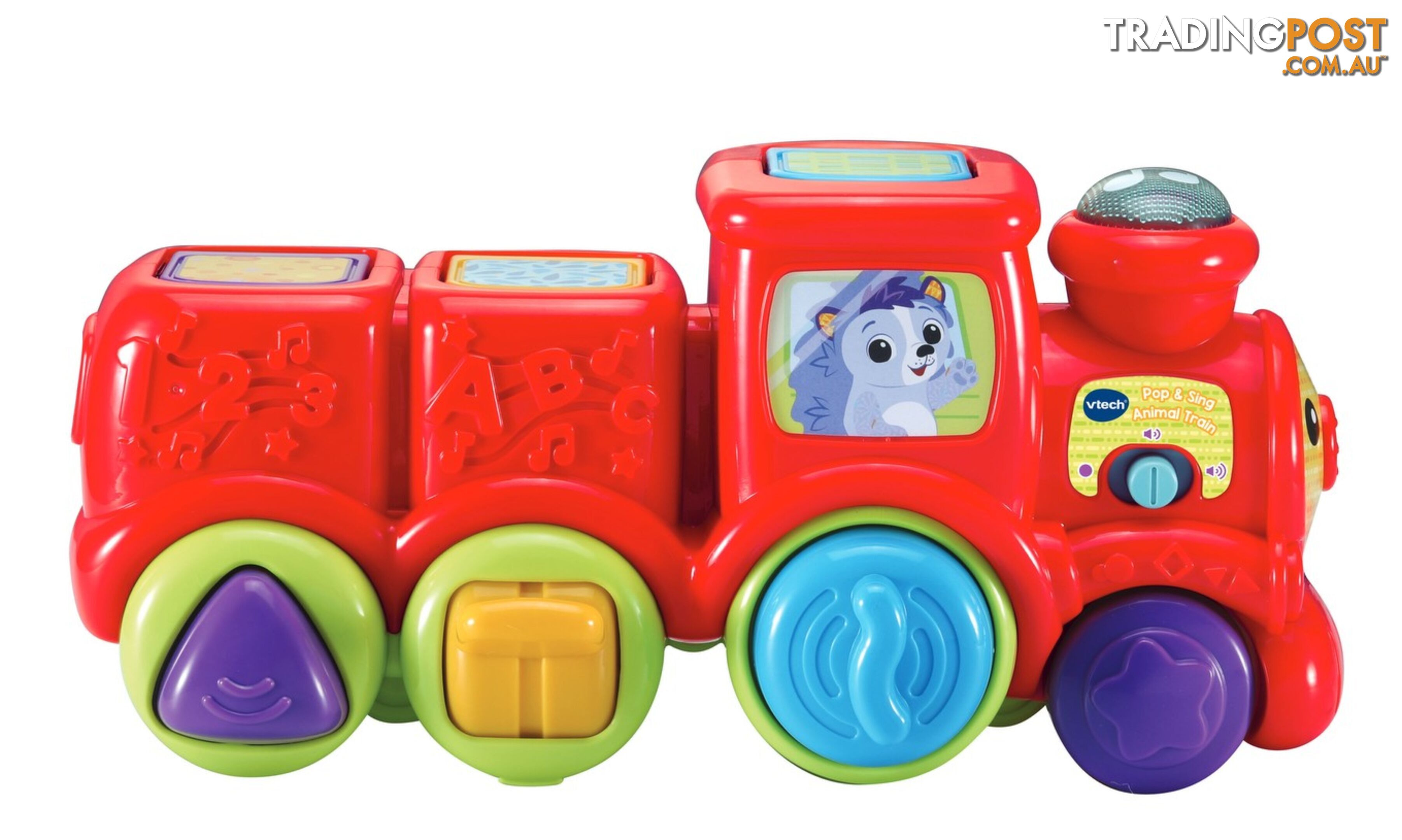 Vtech - Pop & Sing Animal Train - Tn80554903004 - 3417765549038