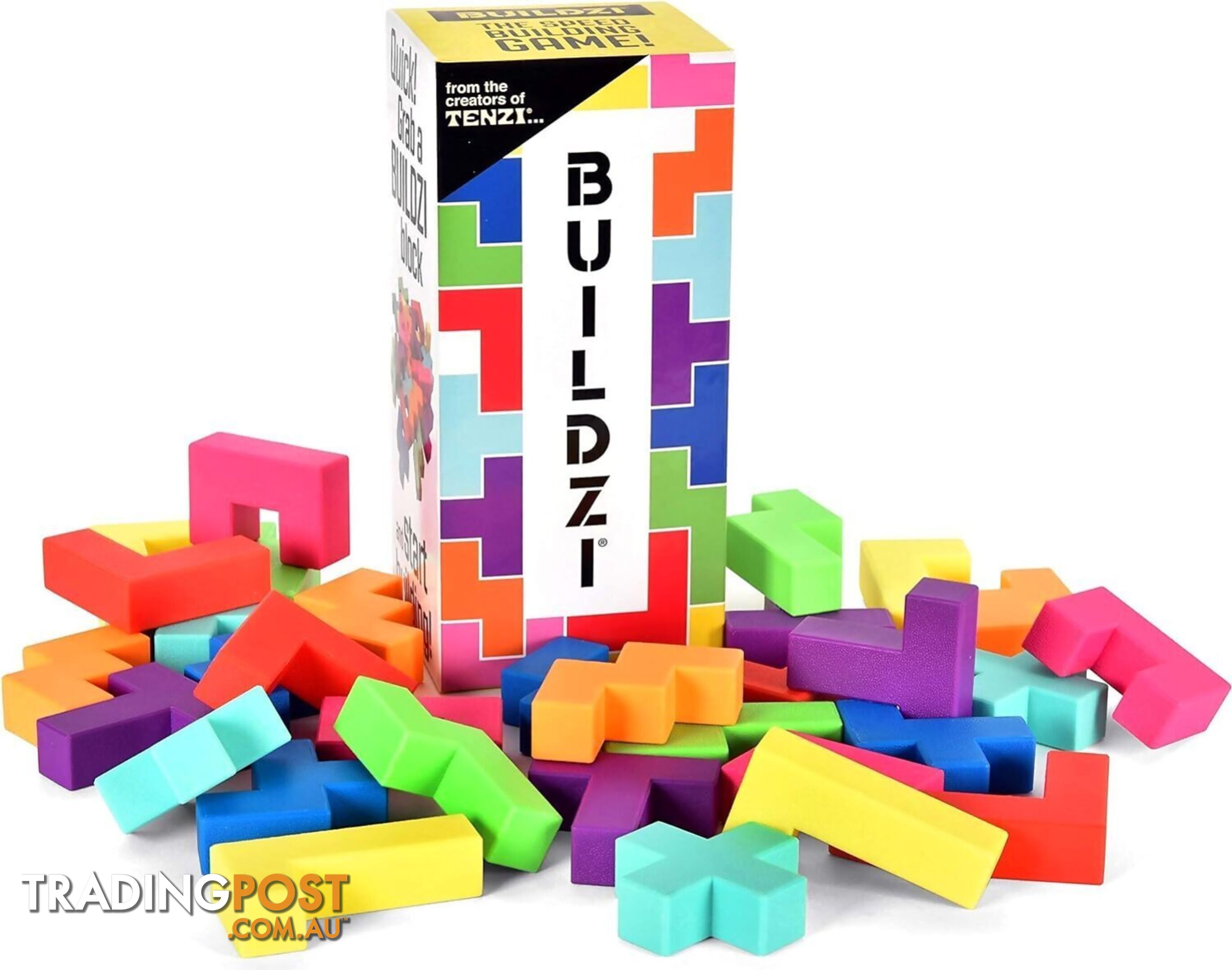 Tenzi - Buildzi - Block Building Game - Dztbuild - 602573541166