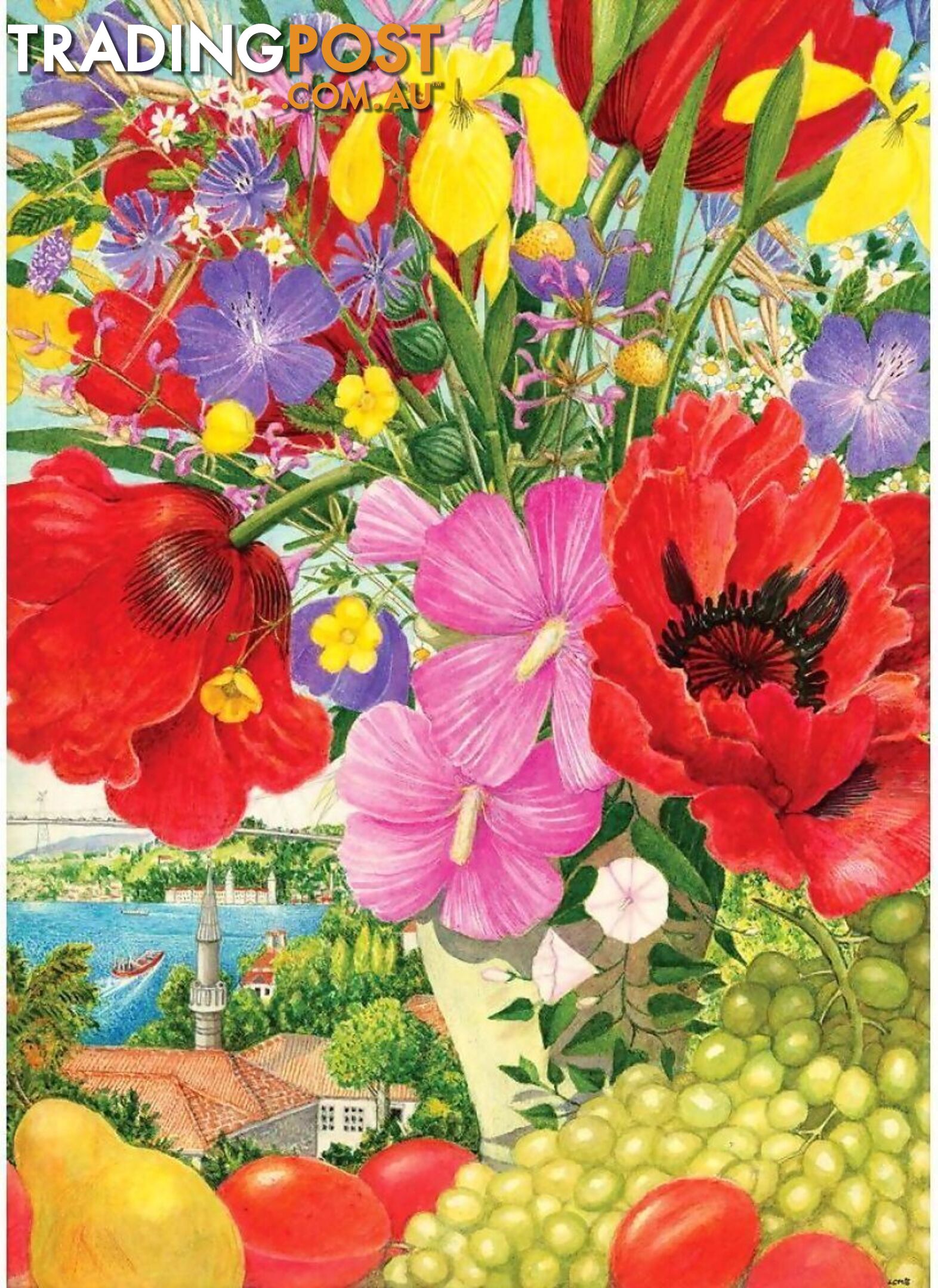 Holdson - Floral Fiesta Poppy Paradise Jigsaw Puzzle 1000 Pieces - Jdhol775576 - 9414131775576