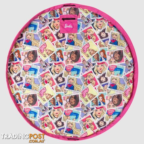 Barbie Play Pouch Toy Storage Bag & Mat - Art66063 - 795853913002