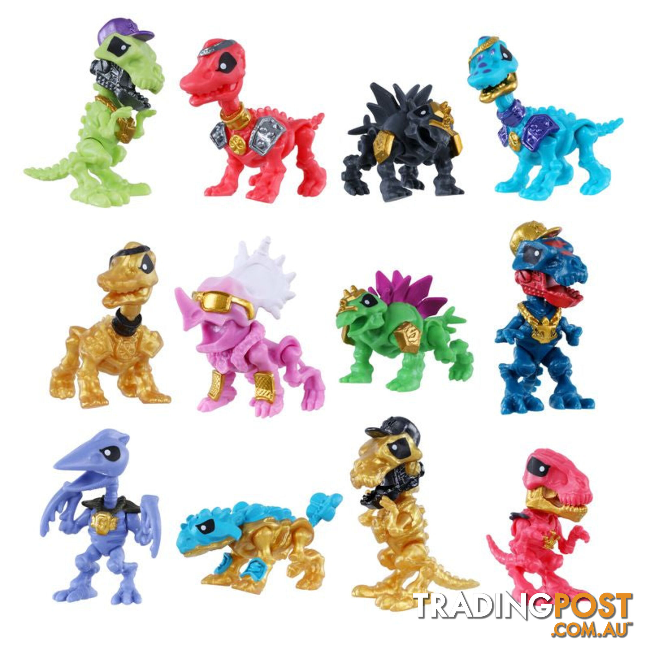 Treasure X Dino Gold Single Pack Mini Dinos - Mj41637 - 630996416389