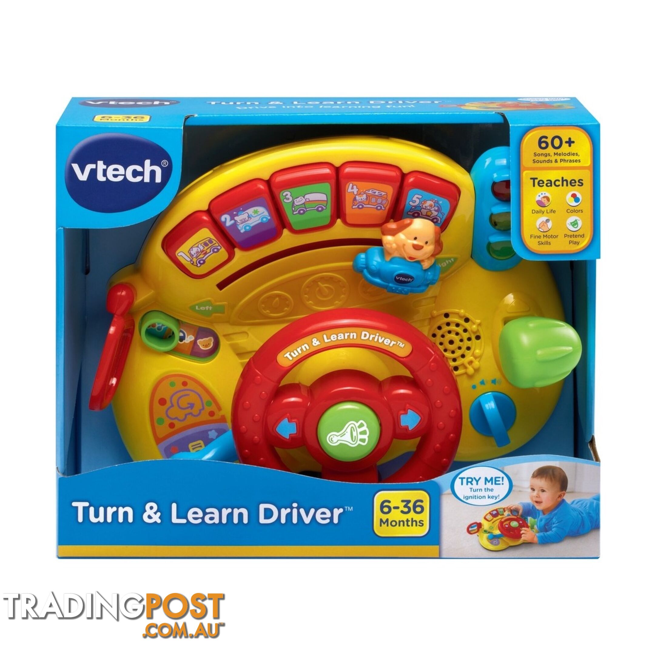 Vtech - Turn & Learn Driver - Tn80166600002 - 3417761666005