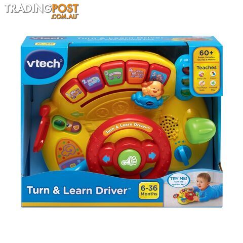 Vtech - Turn & Learn Driver - Tn80166600002 - 3417761666005