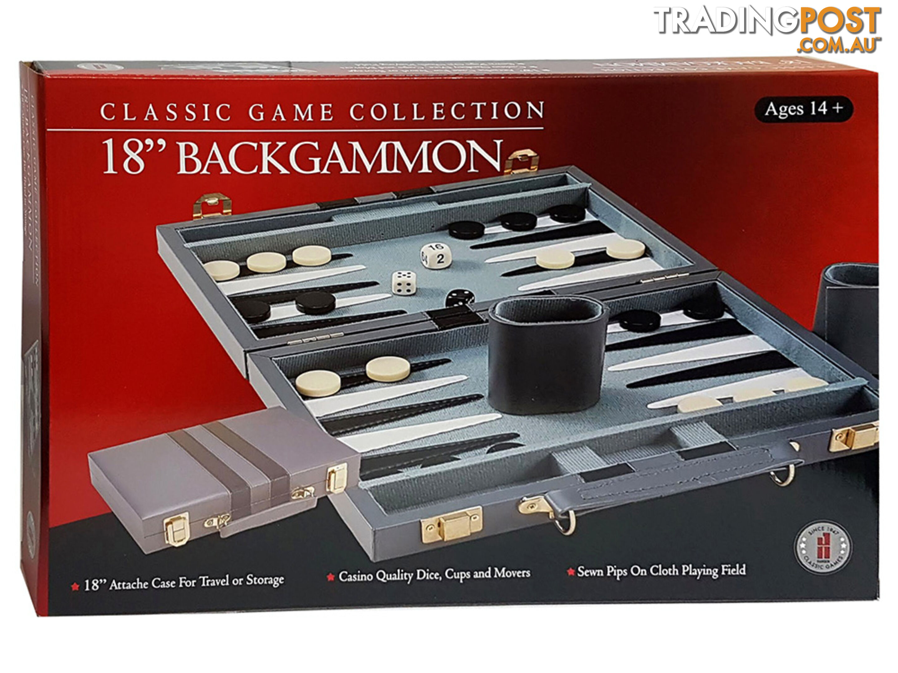 Backgammon 18' Vinyl Stitched - Jdhsn38018 - 025766380180