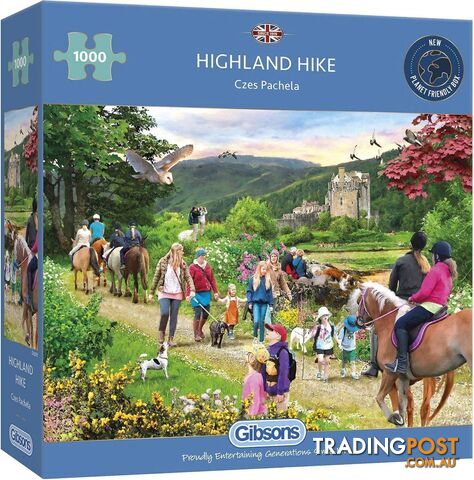 Gibsons - Highland Hike - Jigsaw Puzzle 1000pc - Jdgib062953 - 5012269062953