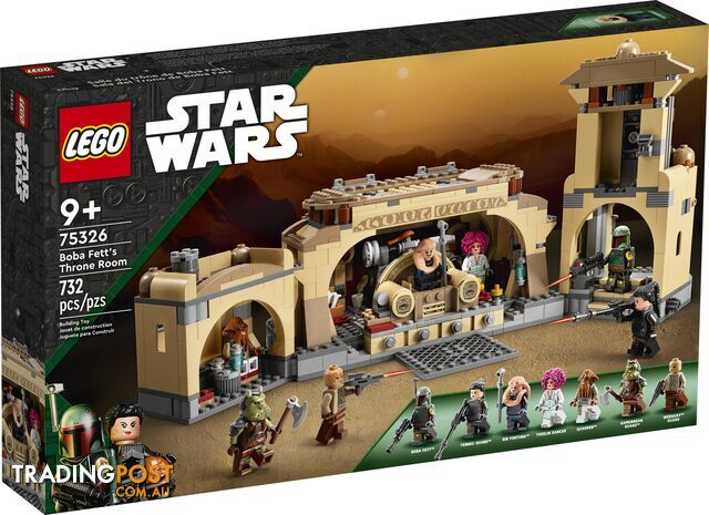 LEGO 75326 Boba Fett's Throne Room - Star Wars - 5702017155524