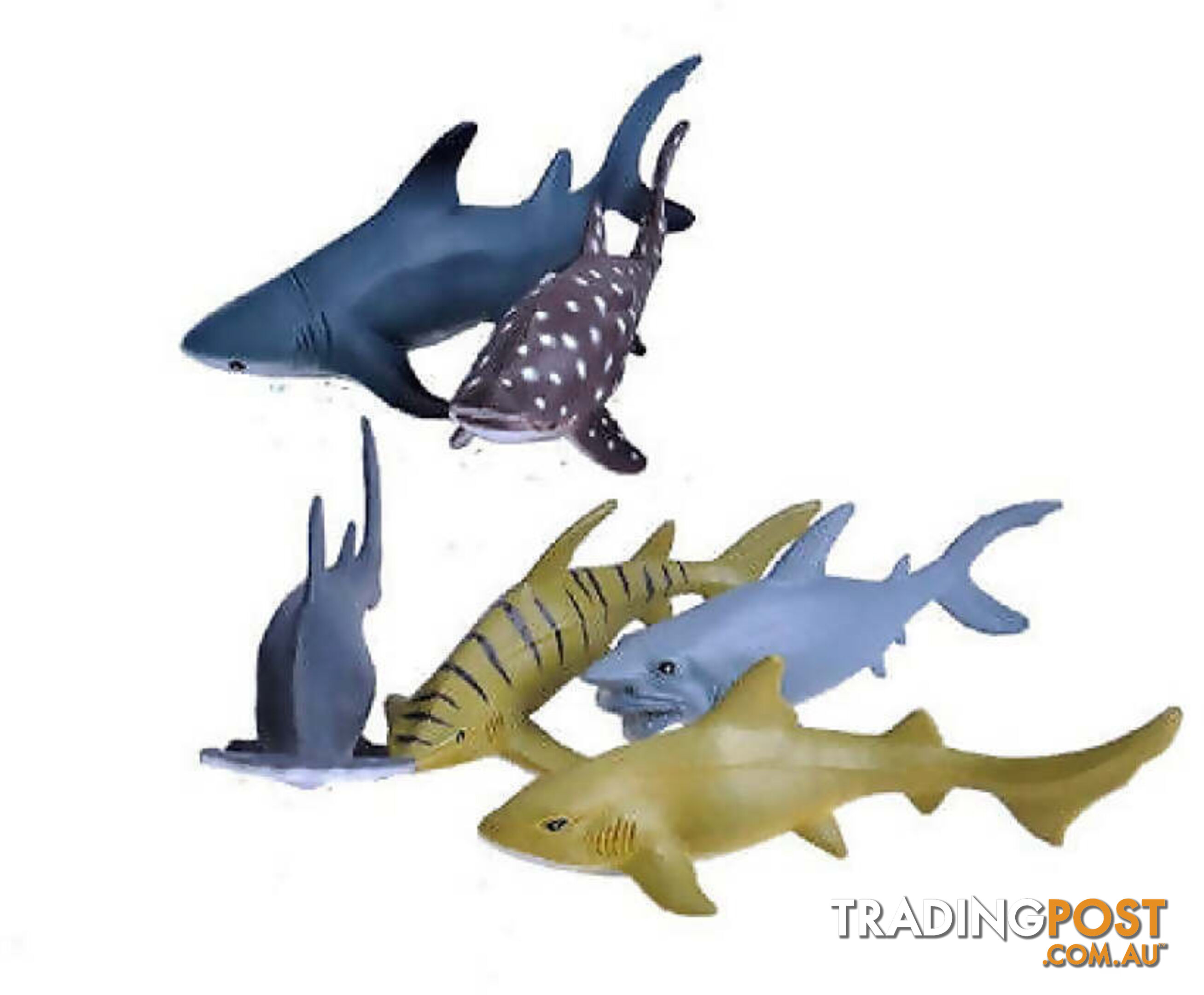 Wild Republic - Polybag Shark Collection - Wr64577 - 092389645774