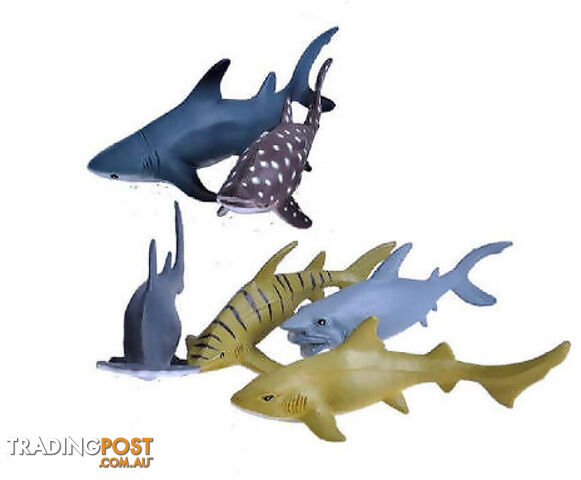 Wild Republic - Polybag Shark Collection - Wr64577 - 092389645774