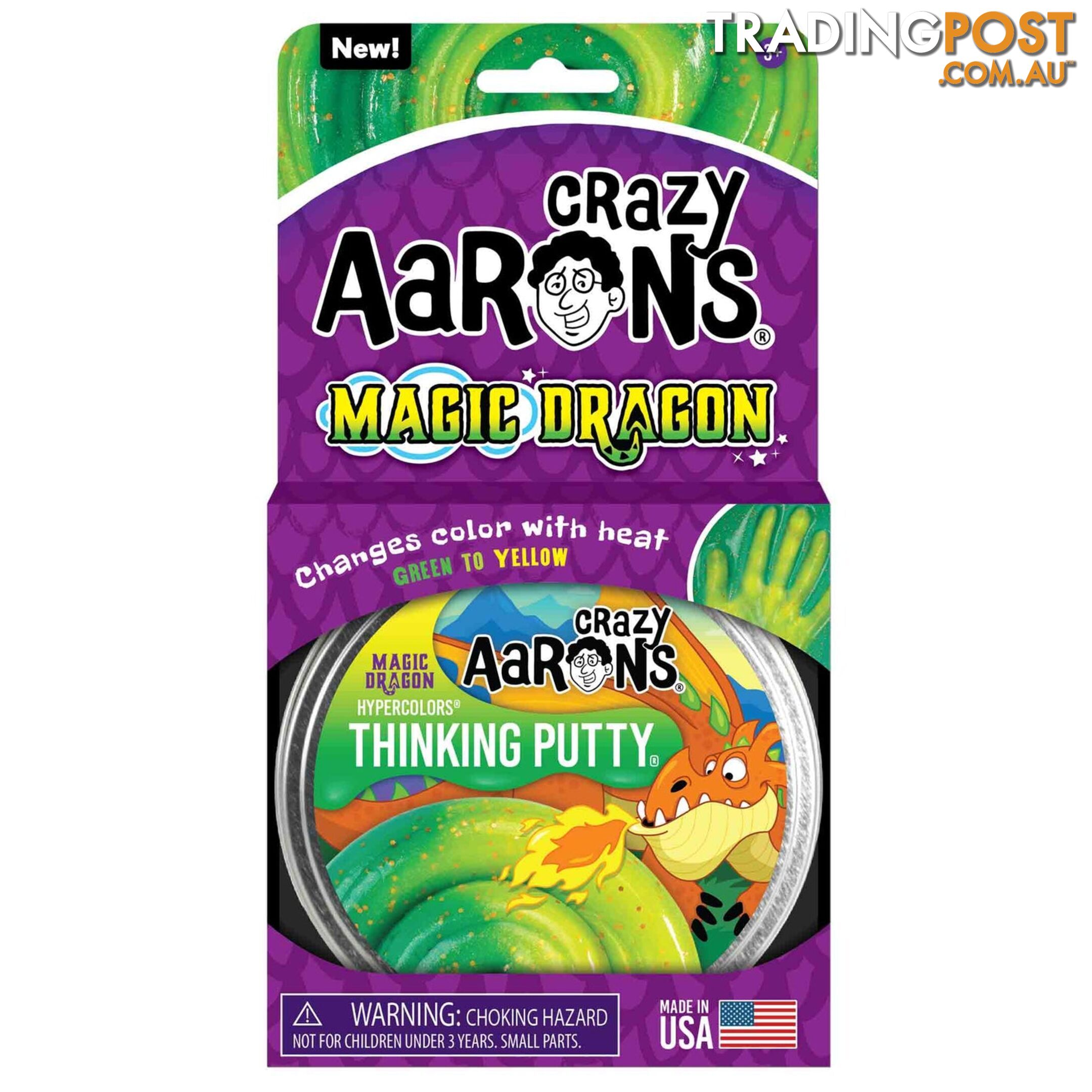 Crazy Aaron's Thinking Putty Magic Dragon - Bgdg020 - 810066953413