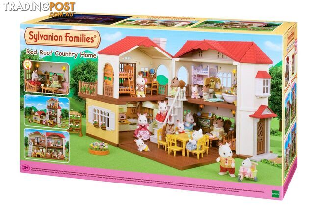 Sylvanian Families - Red Roof Country Home Sf5302 - 5054131053027