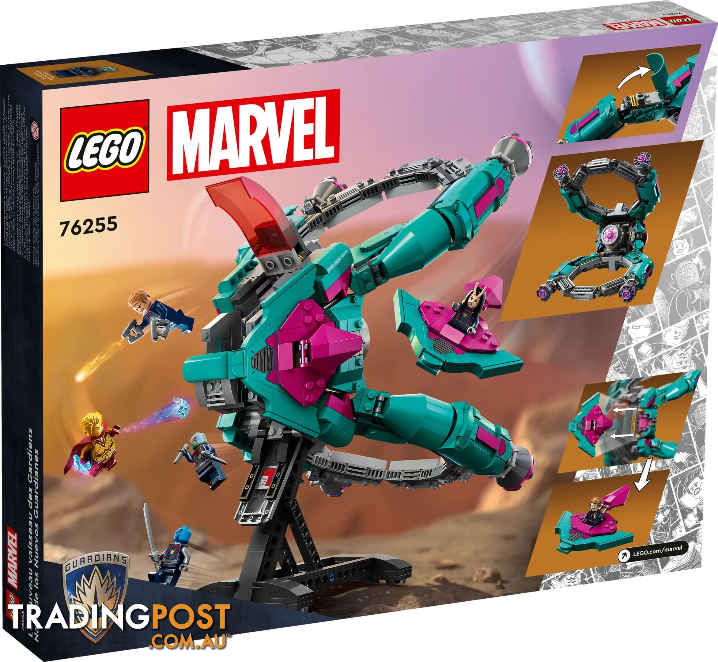 LEGO 76255 The New Guardians' Ship - Super Heroes Marvel Guardians of the Galaxy Volume 3 - 5702017419725
