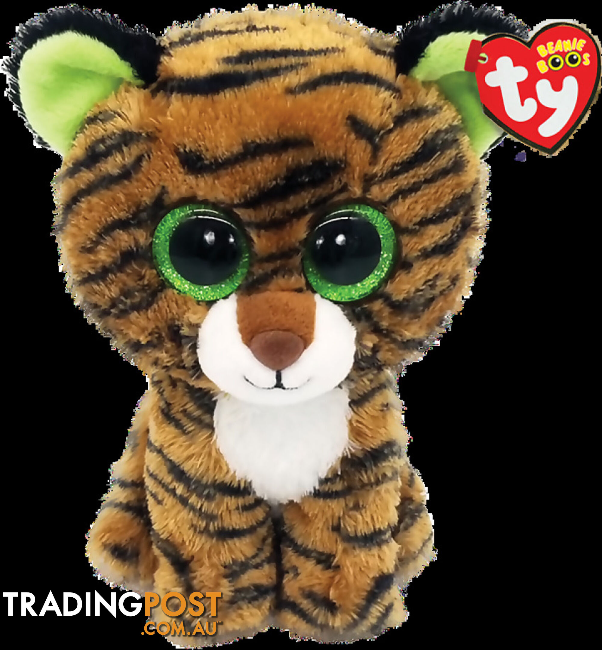 Ty - Beanie Boos - Tiggy Brown Striped Tiger Small 15cm - Bg36387 - 008421363872