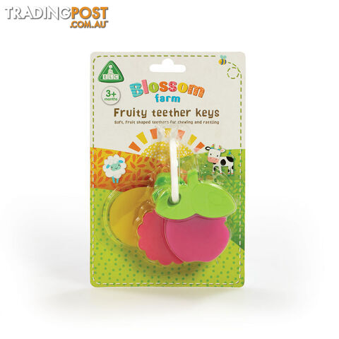 Early Learning Centre - Blossom Farm Fruity Teether Keys - Mdelc200371 - 5034253003292