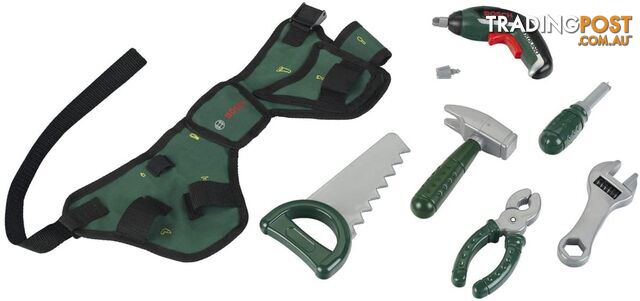 Bosch Tool Belt  And Assorted Accessories And Toy Tools Azatk8313 - 4009847083135