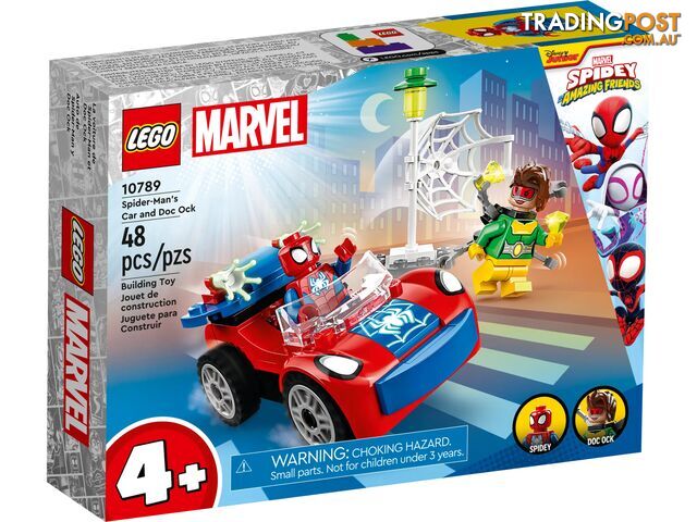 LEGO 10789 Spider-Man's Car and Doc Ock - Marvel Spidey Super Heroes 4+ - 5702017424149