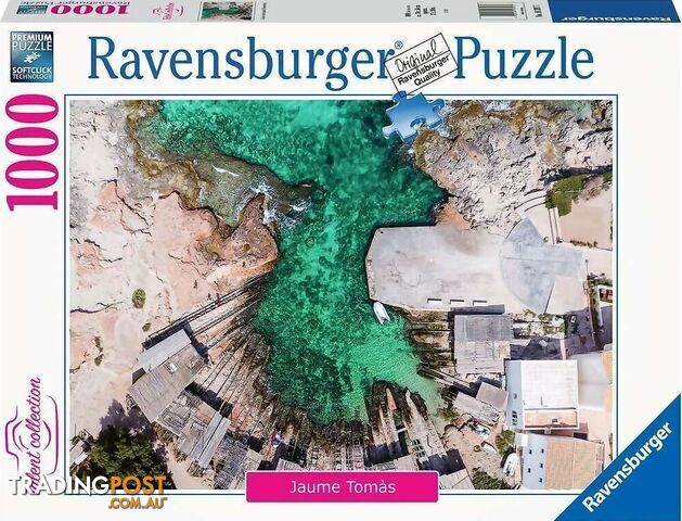 Ravensburger - Calo De Sant Agusti Formentera Jigsaw Puzzle 1000pc - Mdrb16397 - 4005556163977