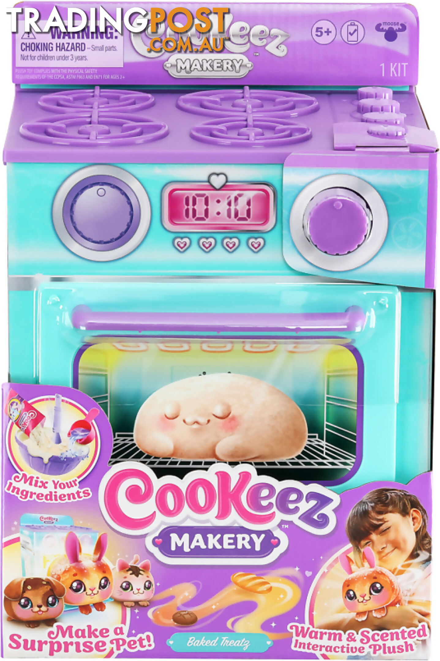 Cookeez Makery - Oven Playset - Baked Treatz - Mj23501 - 630996235010