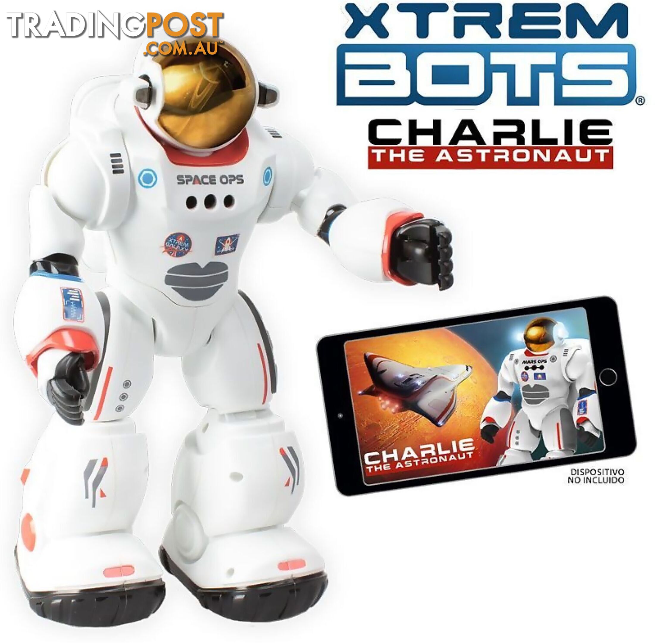 Xtrem Bots - Charlie The Astronaut - Gdlsxt3803085 - 8436598030853