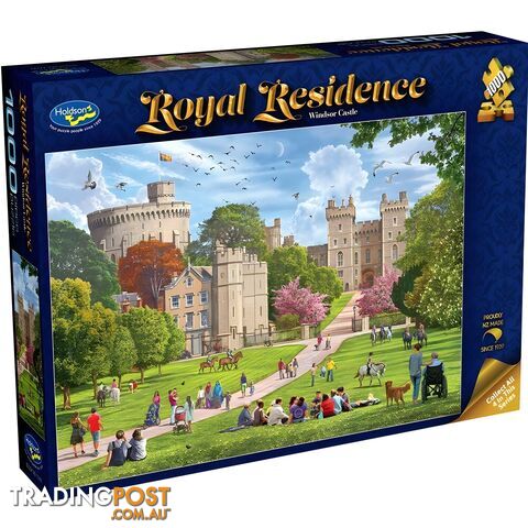 Holdson - Royal Residence - Windsor Castle Jigsaw Puzzle 1000 Pieces - Jdhol774272 - 9414131774272