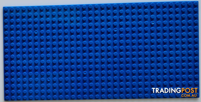 BASEPLATE  Double Sided 16x32 Studs  D/blue Generic-classic - 0709081622988