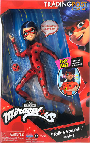 Miraculous Ladybug - ''talk & Sparkle Ladybug'' - Hs50250 - 043377502517