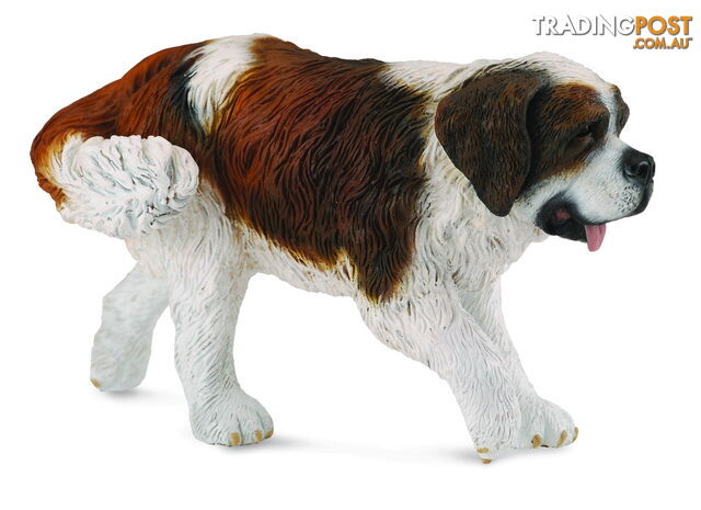 CollectA St Bernard Dog Large Animal Figurine - Rpco88506 - 4892900885063