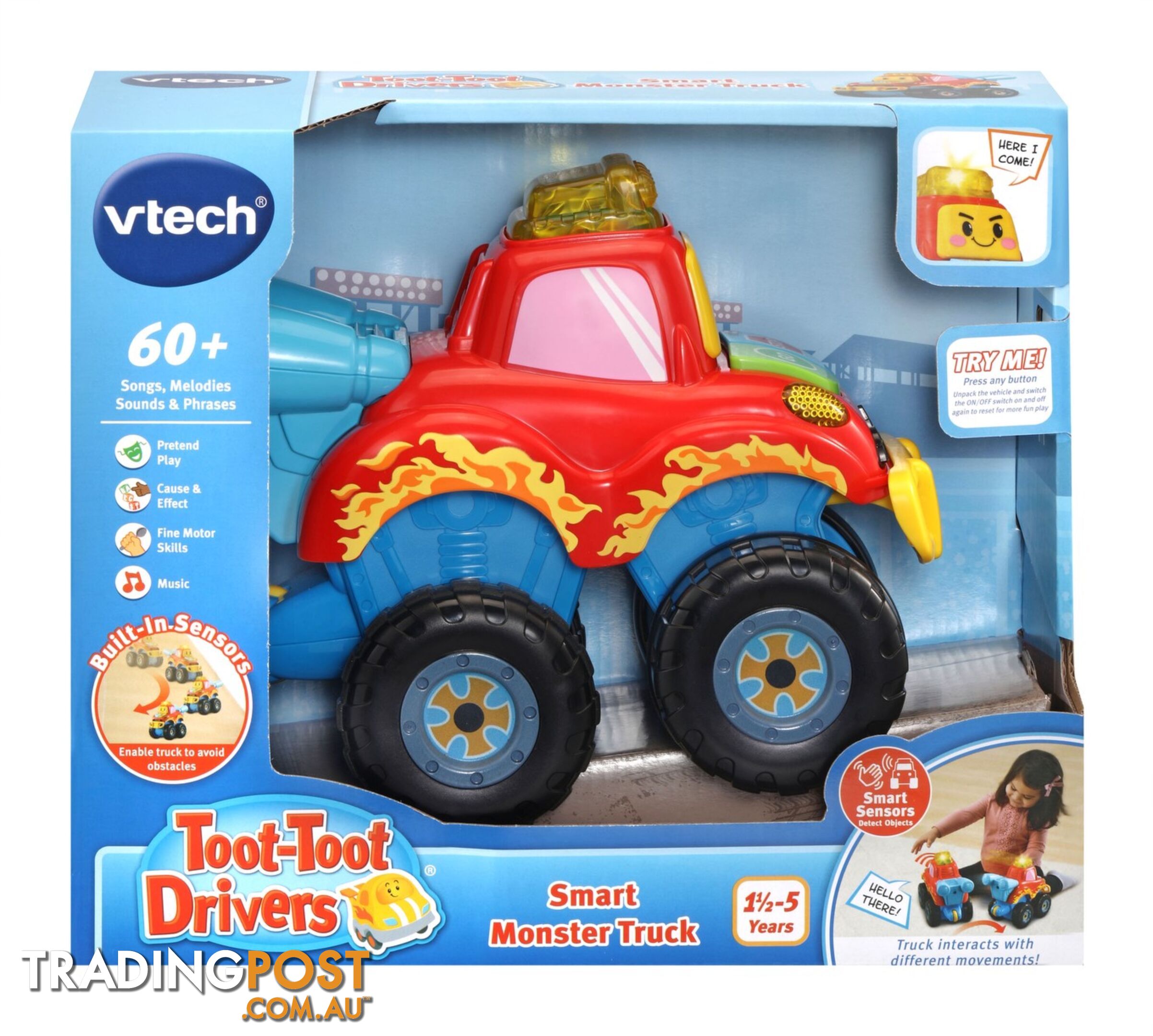 Vtech - Toot Toot Monster Truck - Tn80546403006 - 3417765464034