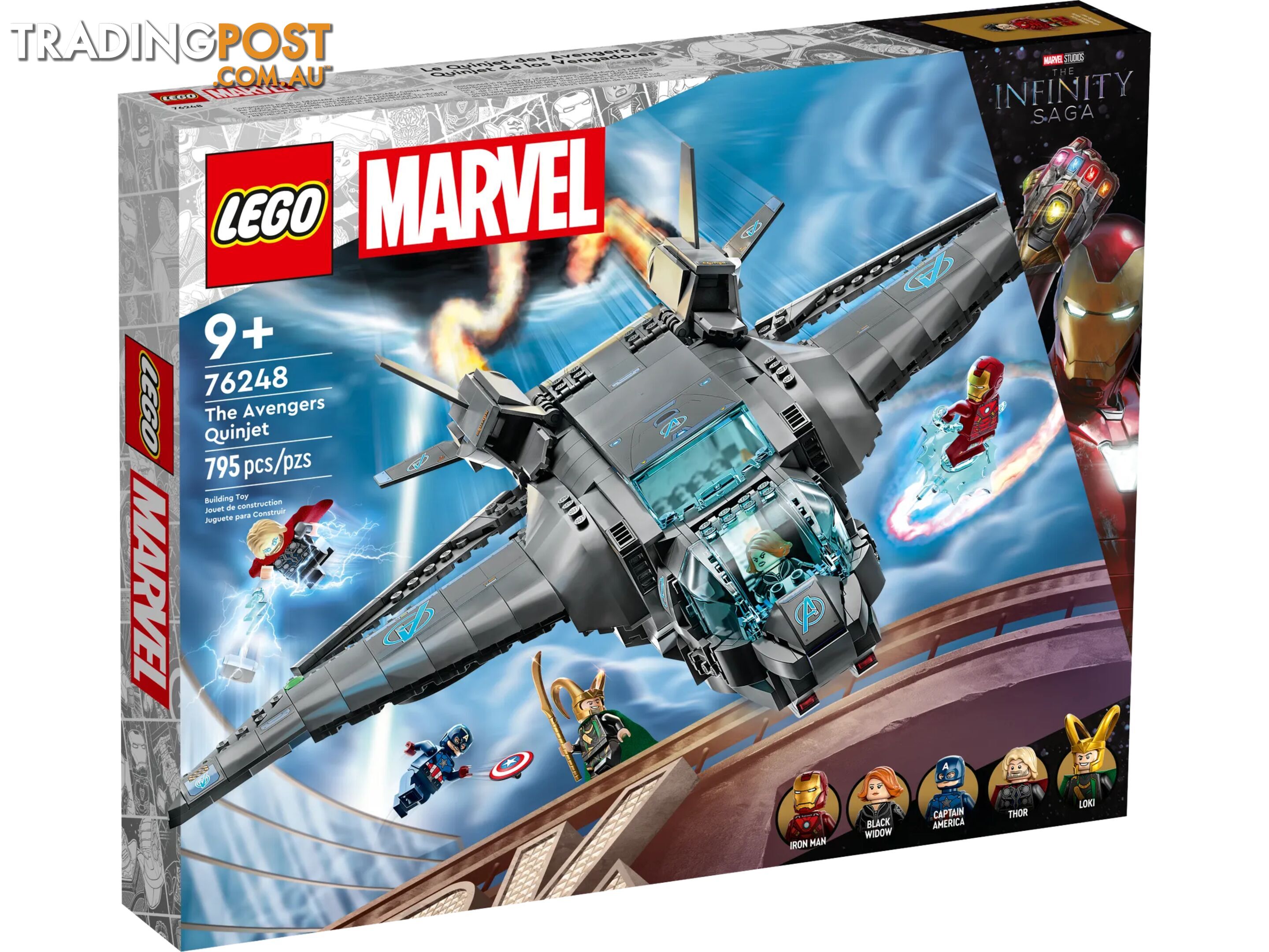 LEGO 76248 The Avengers Quinjet - Marvel Super Heroes - 5702017419671