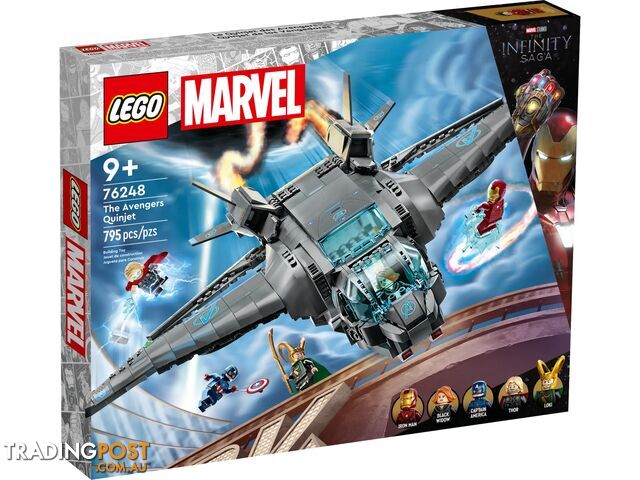 LEGO 76248 The Avengers Quinjet - Marvel Super Heroes - 5702017419671