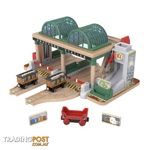 Thomas & Friends Wooden Railway Knapford Station Passenger Pickup Playset - MAHBJ82 - 887961990423