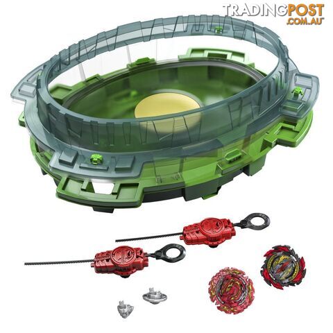 Beyblade Burst Quaddrive Interstellar Drop Battle Set Game Beystadium Hasbro - Hbf4694asoo - 195166169699