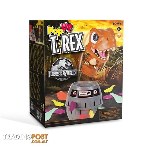 Tomy - Pop-up T-rex Game - Tomy - Lct73290 - 5011666732902