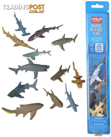 Wild Republic - Nature Tube Shark Collection - Wr12757 - 092389127577