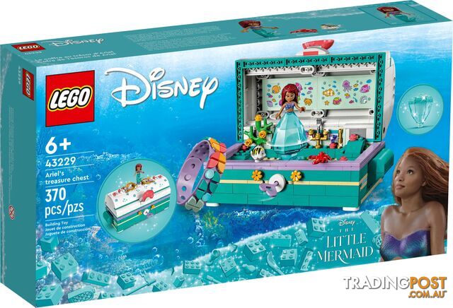 LEGO 43229 Ariel's Treasure Chest - Disney Princess - 5702017433899