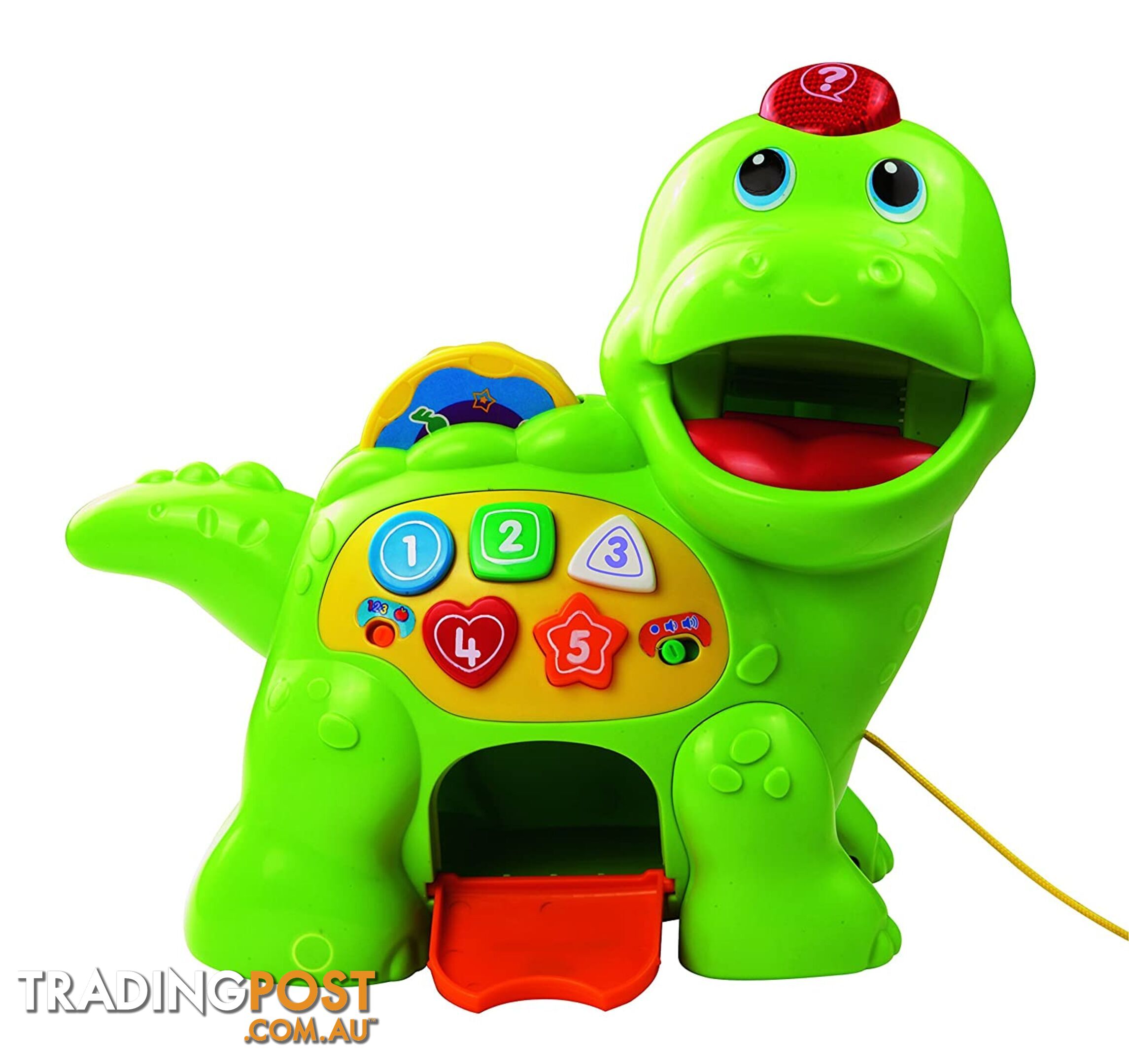 Vtech - Baby Feed Me Dino Musical Toy With Numbers Music Shapes And Interactive Lights Vtec Tn80157703004 - 3417761577035