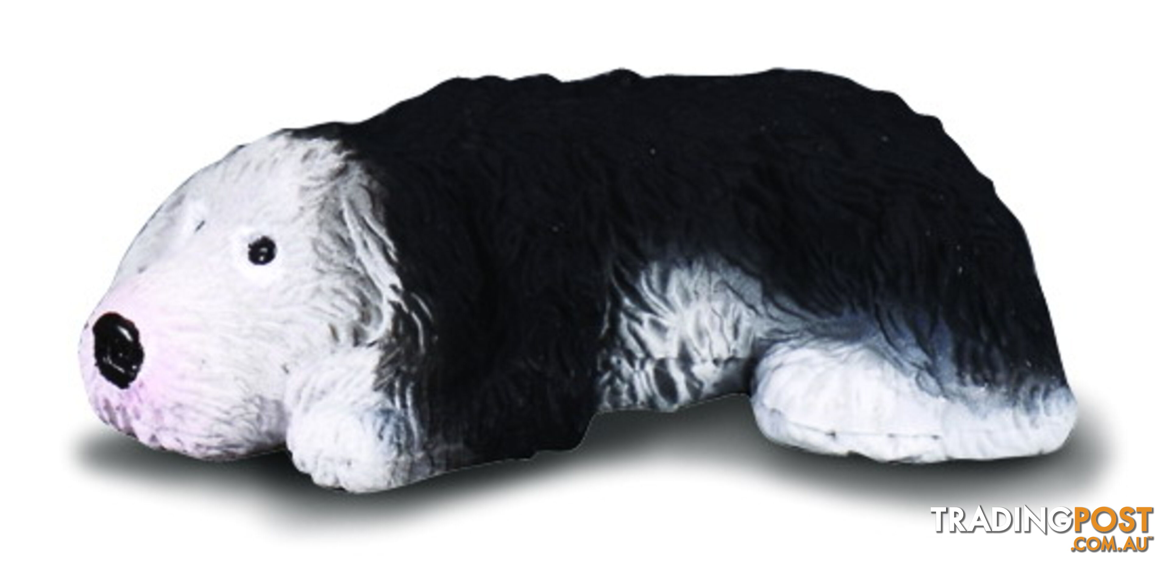 CollectA Old English Sheepdog Puppy Animal Figurine - Rpco88067 - 4892900880679
