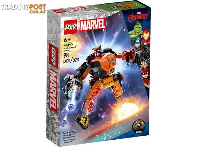 LEGO 76243 Rocket Mech Armor - Marvel Super Heroes - 5702017419633