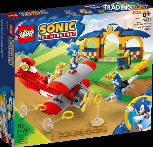 LEGO 76991 Tails' Workshop and Tornado Plane - Sonic the Hedgehog - 5702017419497