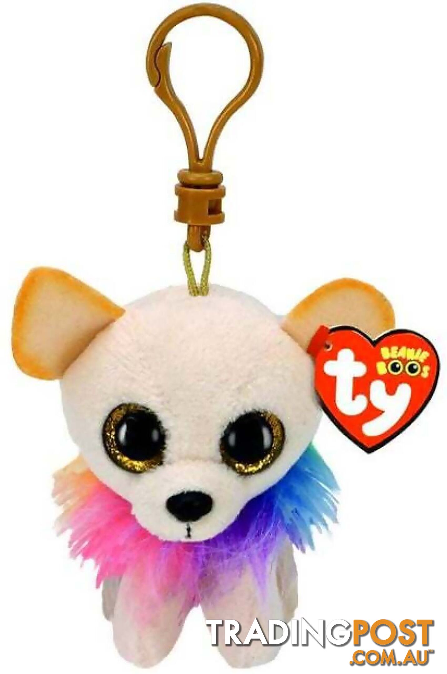 Ty - Beanie Boos - Clip On Chewey The Chihuah 10cm - Bg35242 - 008421352425