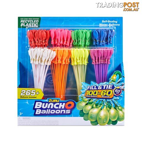 Zuru - Bunch O Balloons Neon Splash 8pk Zt56430 - 193052033017