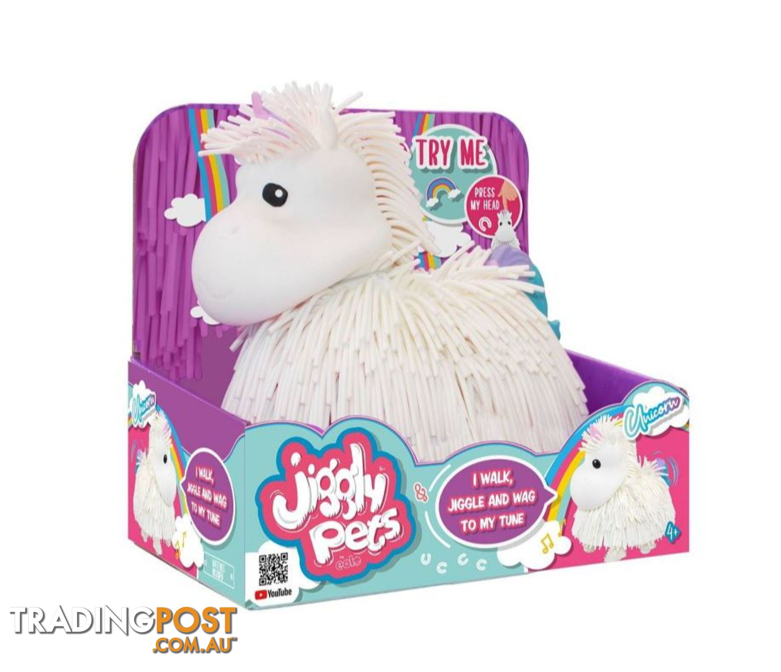 Jiggly Pets Unicorn Assorted Styles - T66217 - 8411936715623